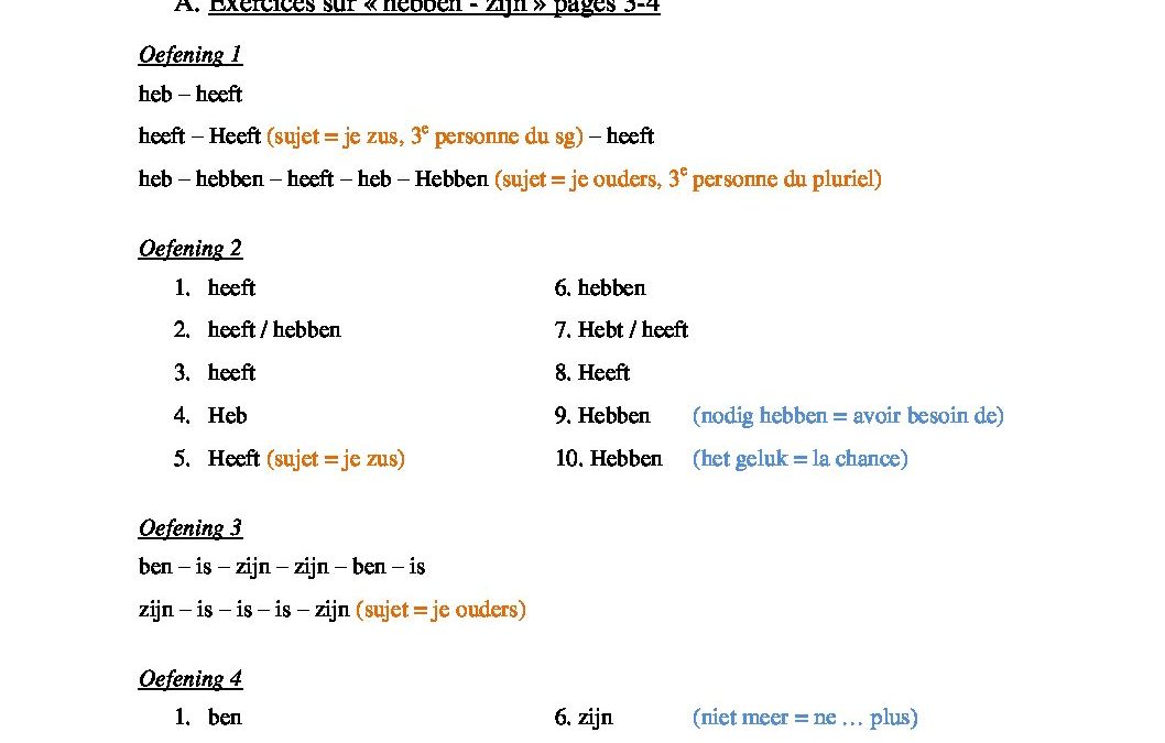 1C-1D.CORRECTIF néerlandais