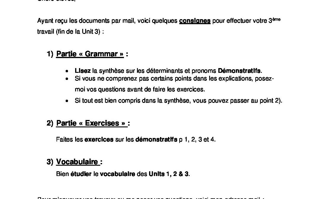 1CA.Anglais.Travail 3-21042020