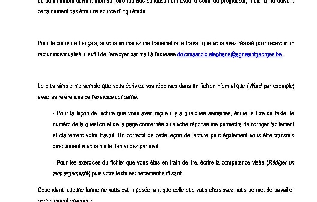 3AGRI-3TSC-3TSB1.français.2 – Exercices de consolidation et de dépassement – lecture et critique d’un roman