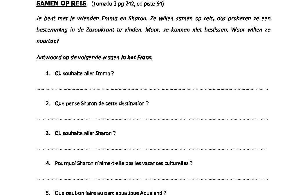 3G néerlandais 1 Révisions suite 2 du 21 mai 2020 partie 1