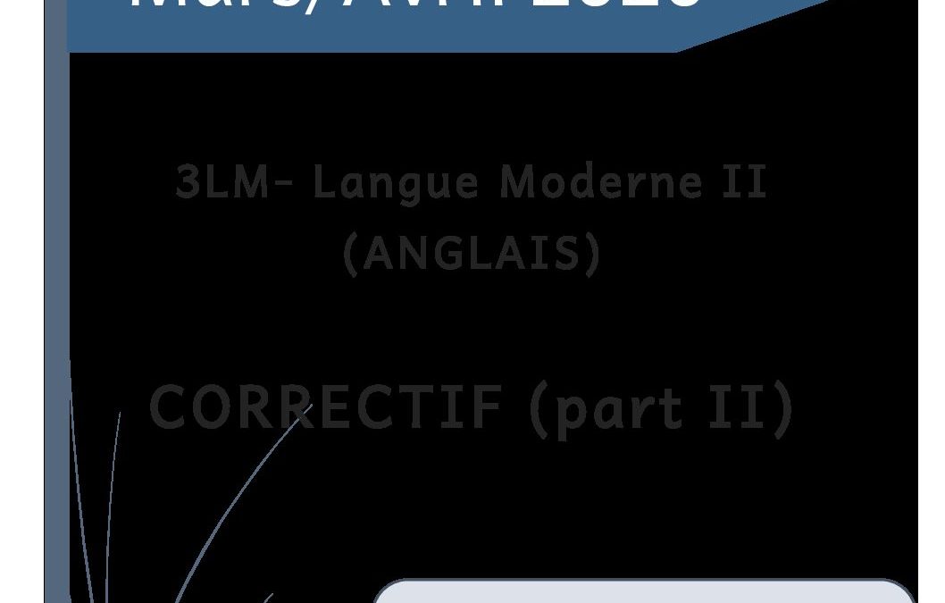 3LM.Correctif (Part II)