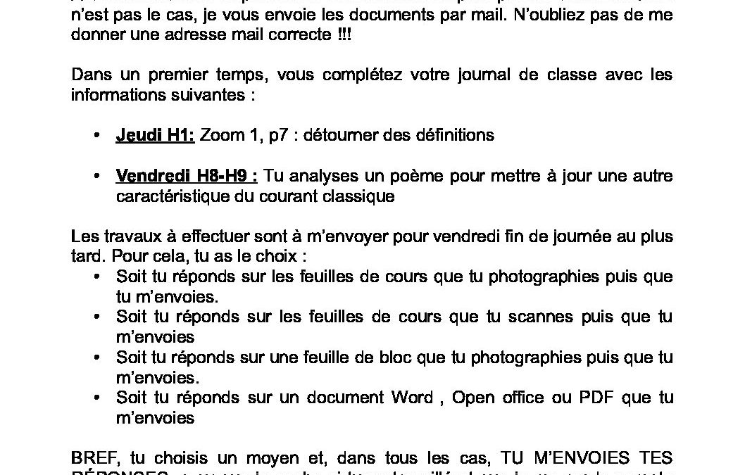 4G.français JDCL du 26 au 30 oct 2020