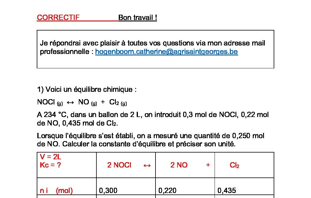 5 SA CHIMIE APP Equilibres Chimiques CORRECTIF HOGENBOOM-23042020