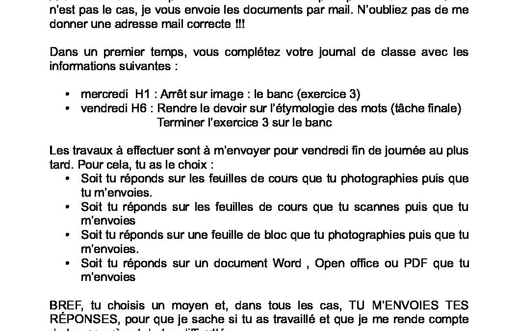 5PAF.français JDCL du 26 au 30 octobre