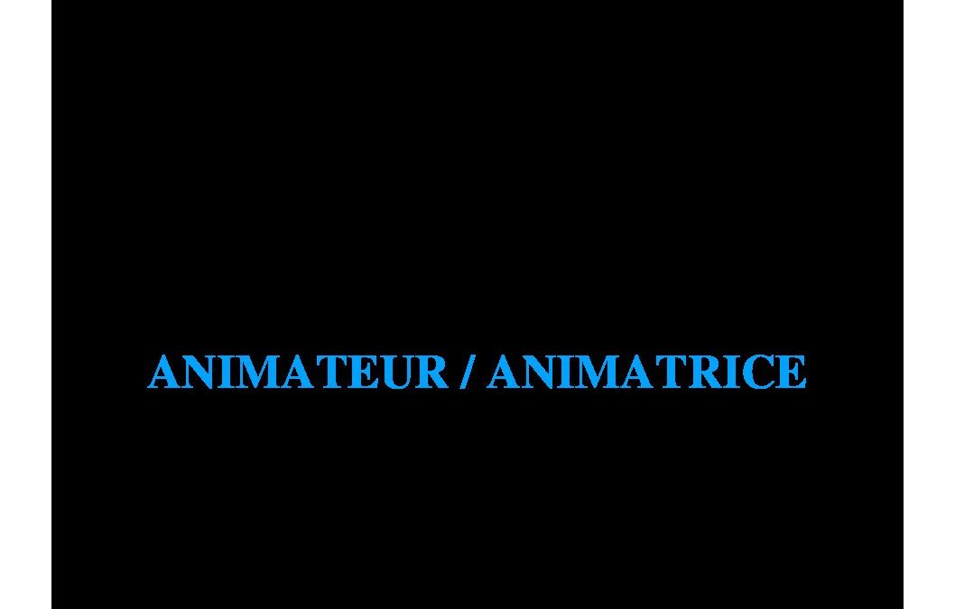 6 Anim 1 – Animation