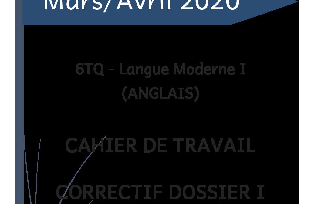 6Anim1-Anim2-Agri-Agral.Anglais – Correctif Dossier 1