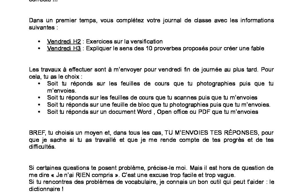 6PMEN.français JDCL du 26 oct au 30 oct 2020