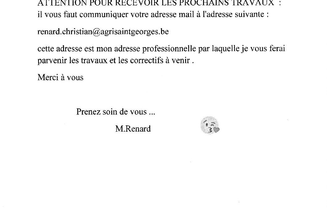 M.RENARD P2 A TRAVAIL 2 CORRECTIFS