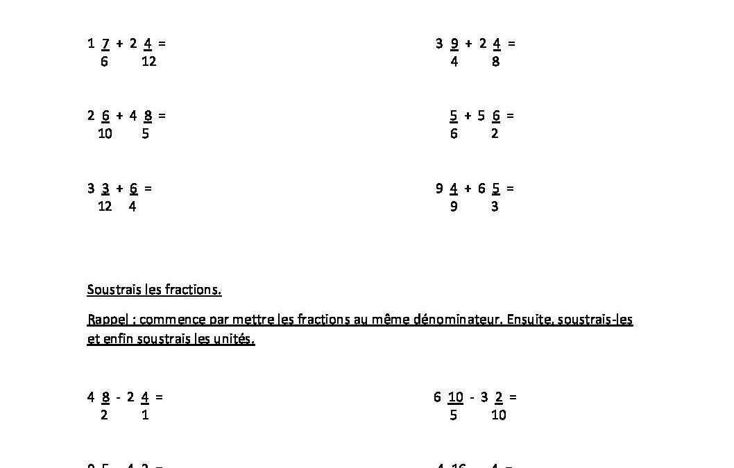 P5.FRACTIONS.TRAVAIL3+CORRECTIF