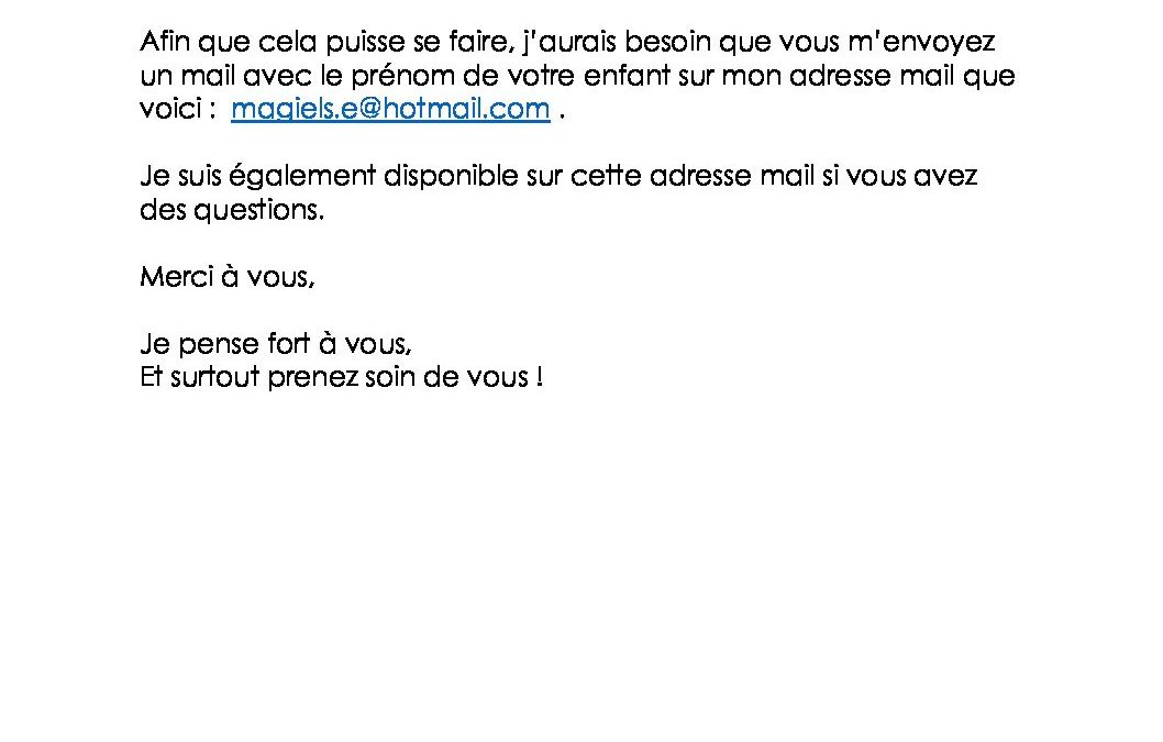 lettre parents P4