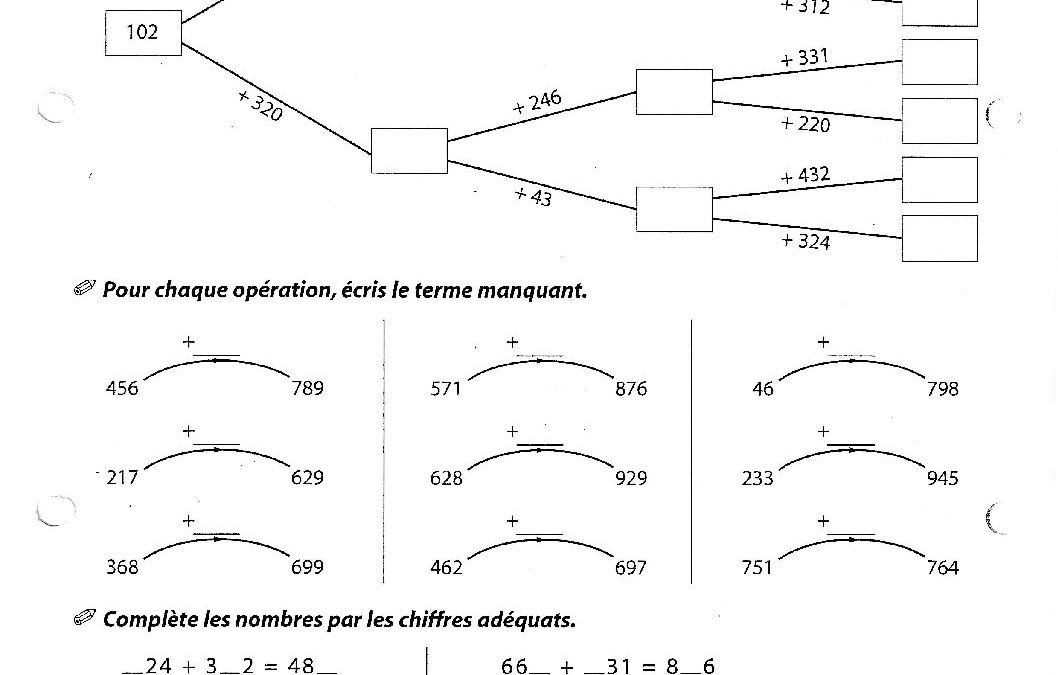 math cal mental , dm , fractions quart huitième